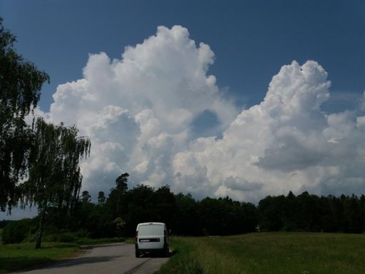 Turn around if you see clouds like these ahead!