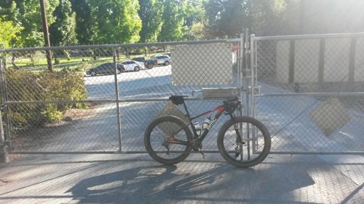 And yet again I must scale a fence