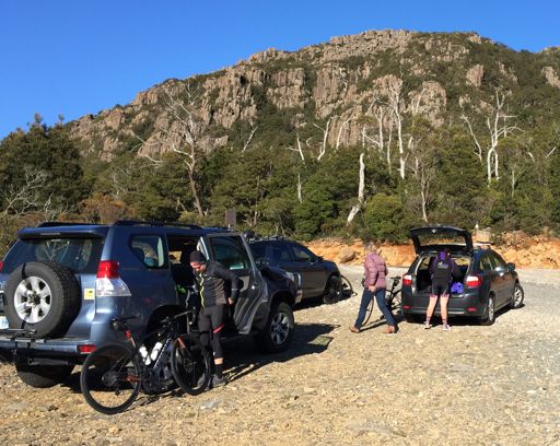 Getting ready: it’s fine but a cool 3 degrees C