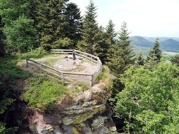 Roches des hauts champs