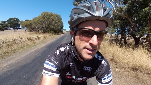 At the back of the bunch