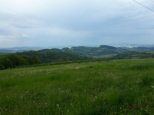 Pogoda praktycznie po drugiej stronie góry po przejściu ulewy!
