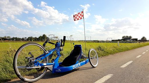Het is by far mijn laagste fiets... echt maar iets van 15 cm boven de grond