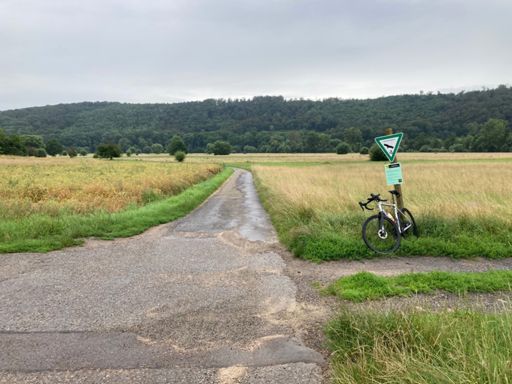 Enz Radweg mal nix los