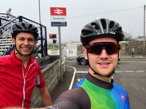 Misty start in Carnoustie