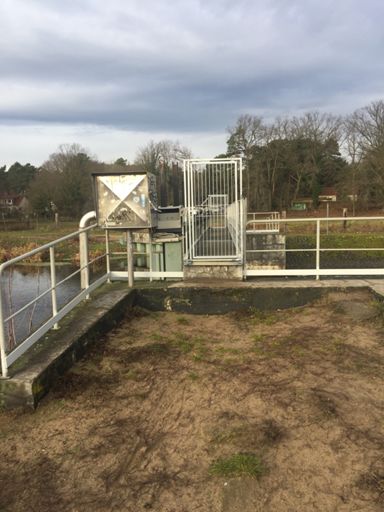 Schleuse war heute leider geschlossen:-((