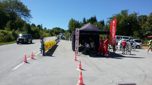 Finalmente l'arrivo. ..