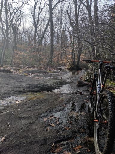 Water is running, but the trails are solid.  Great week ahead.