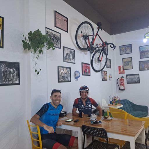 Gran recovery con Conchy, que me recomendó el sitio y además me acompañó