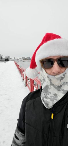 I had to play Santa's Helper on one run!