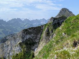 Crêtes au dessus du Schwarzsee : Fochsenflue et Chörblispitz