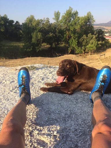 Kaya....she never stops running!