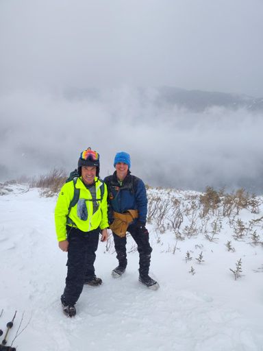 Me and Alex enjoying the view.