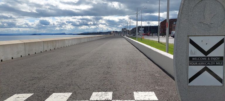 The Kirkcaldy Mile is exactly that!