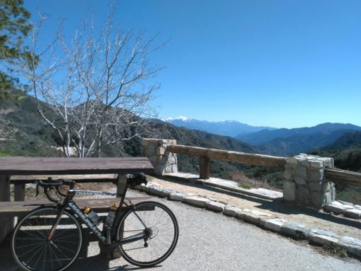 Picture looking out from the Red Box picnic area.