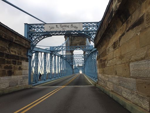 I don't recommend riding across - a bit like riding on ice.