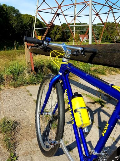 De dubbele downtubes vind ik toch wel erg fraai