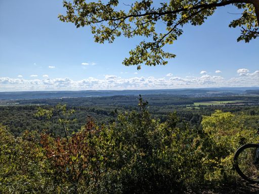 Aussicht auf dem Burgberg