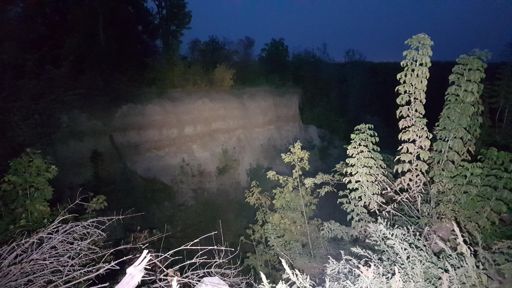 Обрыв с одной из прошлых покатушек