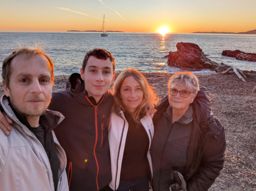 pointe du Brouis en famille