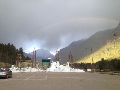 Temporale ed arcobaleno