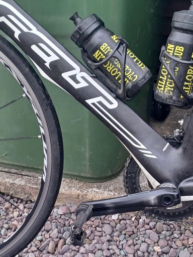 Clipped the corner of the Asumo pedals