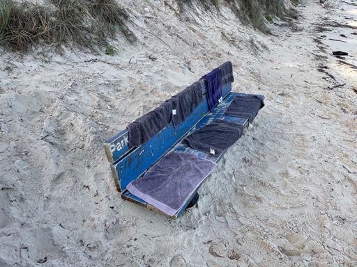 Free towels provided for the skinny dippers?