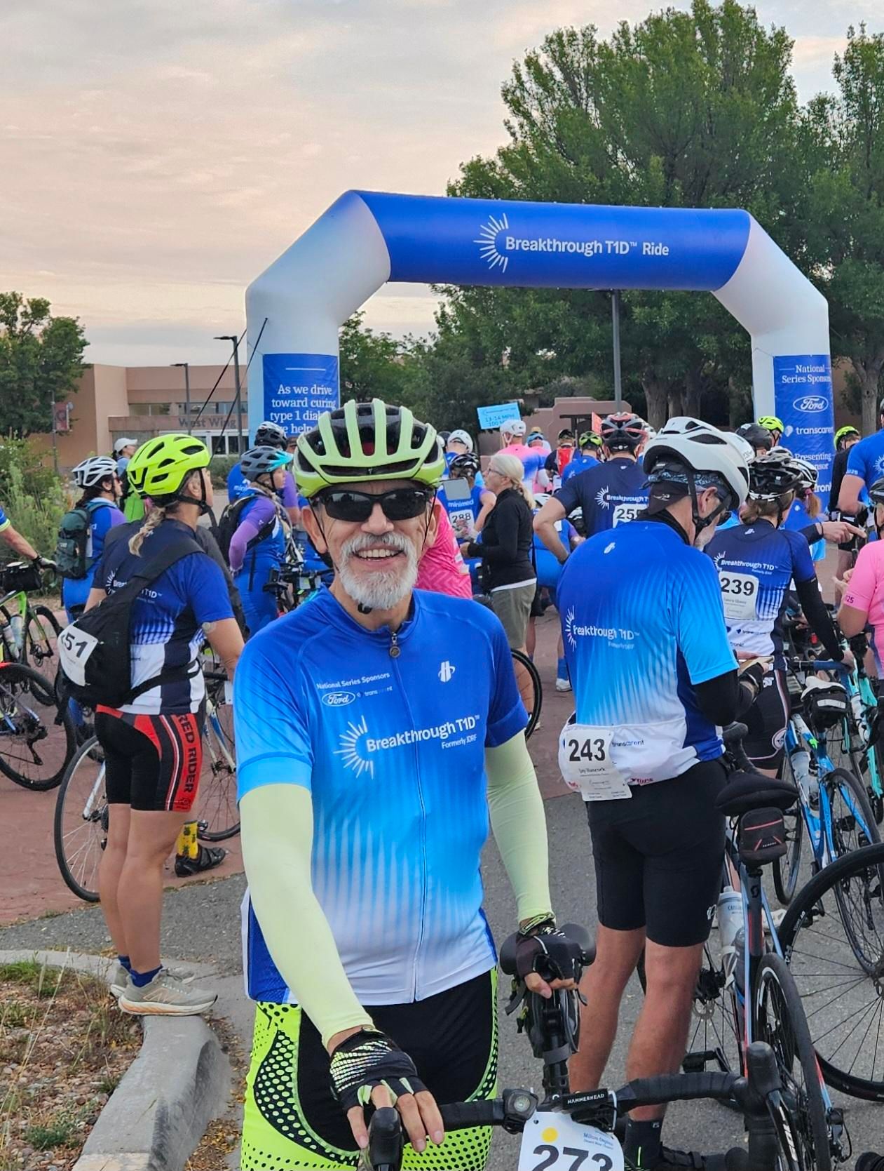 Best Century: Riding for our son Lucas to help find a cure for Type 1 Diabetes.