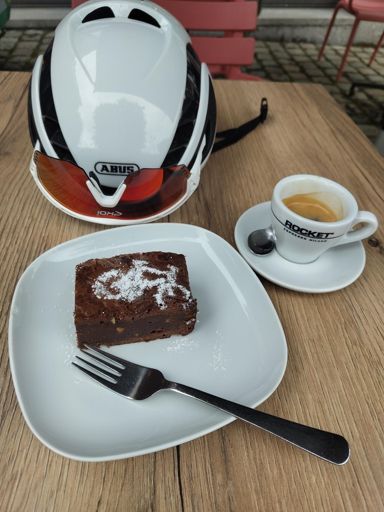 Coffee break @ Mur&Coffee cycling