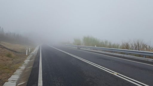 The coldest decent I've had,Visibility shit.