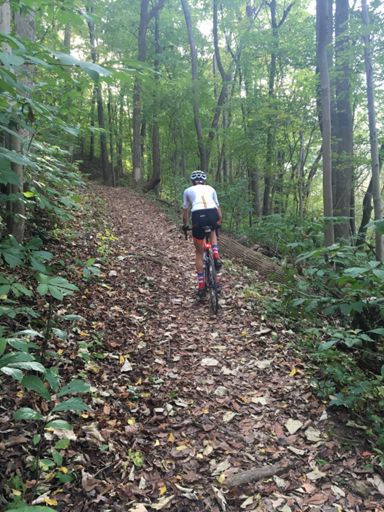 Trail riding was denga sketchy