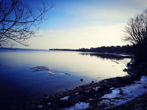 A guy I know is still paddleboarding on this lake!