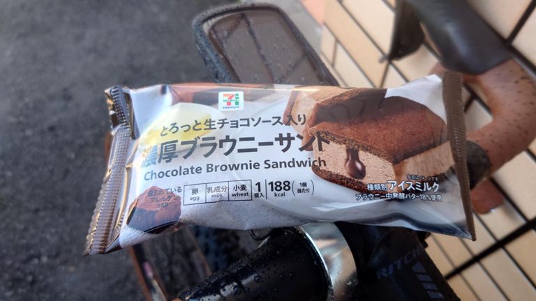 本日のデザート♪　なかなか濃厚でした😋