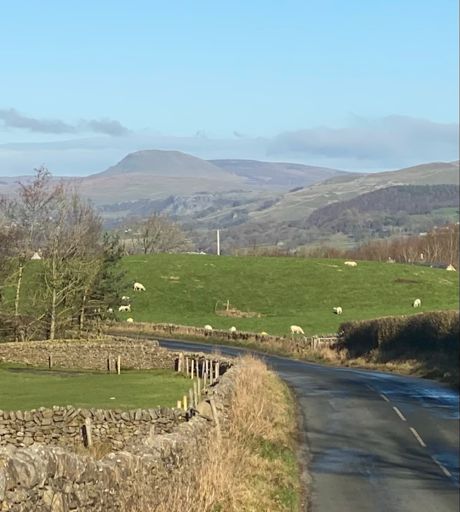 Penyghent from Rathmell side