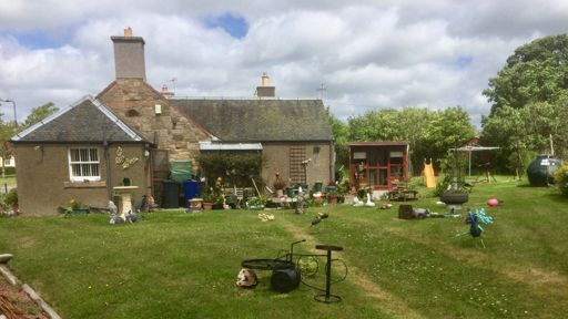 Oh the humanity! Even the trike’s over!