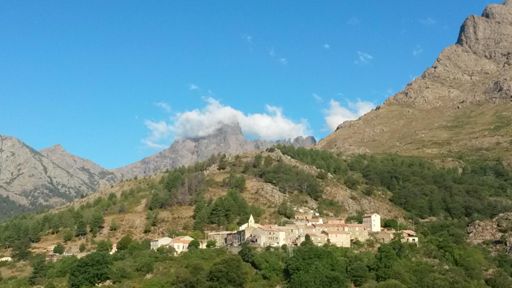 Calasima, plus haut village de la Corse