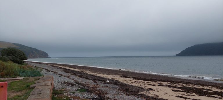 Left/north headland: 504ft/154m North Sutor; right/south headland: Sutors of Cromarty