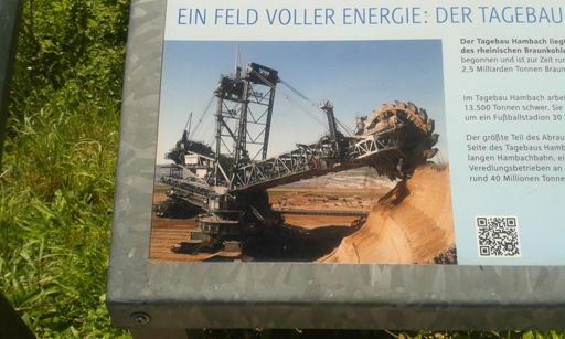 Braunkohle Tagebau Hambach