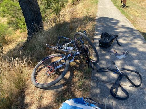 Daryl’s Bike Path Weapon down for the count. Took about 40 mins to fix.