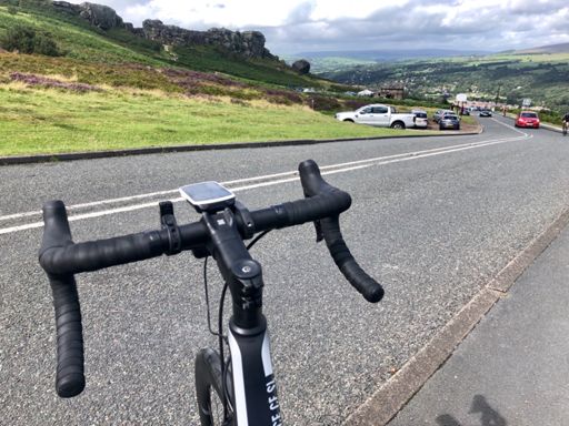 Top of the Cow and Calf. Checkpoint two