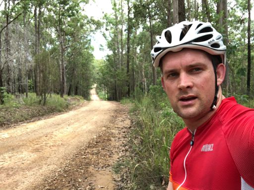 Rookie move to stop for a snack 200m before the end of the KOM