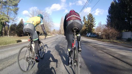 Hárman forogtunk, de azért Solt és Jakab többet ment elől nálam.