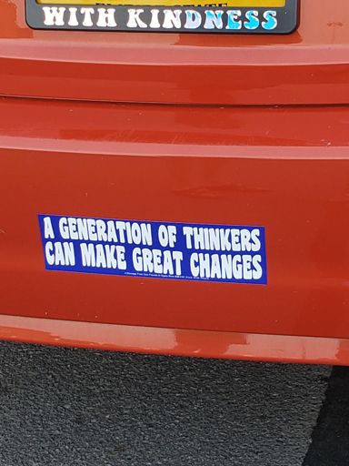 The kind of bummer sticker I like.