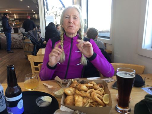 “I don’t want to be in the photo.” At the Lobster Shack