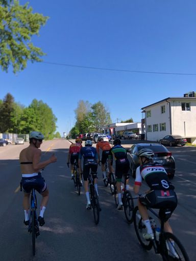 Martin i form. Og i baris