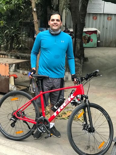 First ride with the 2021 Dual Sport 1. First bike in Mumbai 
