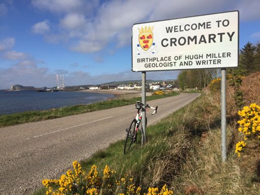 You can take the boy out of Cromarty......👌