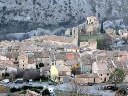Montagne du Cheiron avec ma soeur