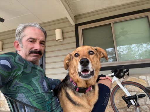 She has no concept of personal space. 