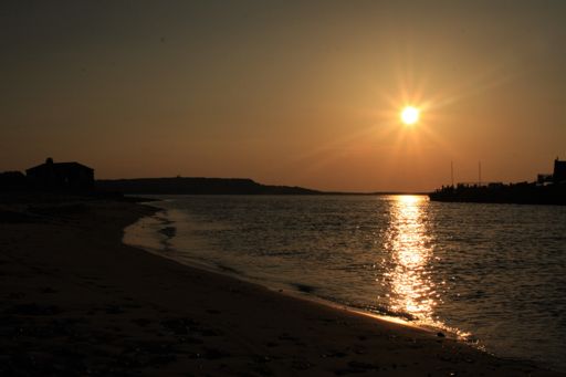 Christchurch Harbour entrance channel